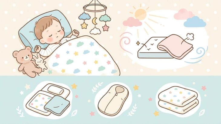 1歳のお昼寝布団の選び方 | 安全な寝具ガイド
