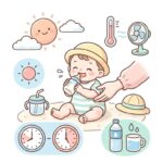1歳の熱中症予防 | お出かけ時間と水分補給ガイド