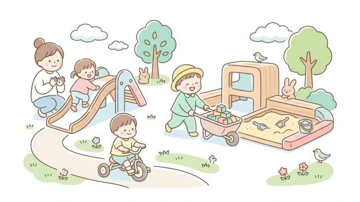 3歳児の遊び場ガイド | 公園以外の外遊びスポット集