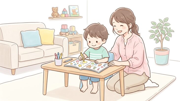 3歳ワークブック活用術 | 楽しく続く進め方のコツ