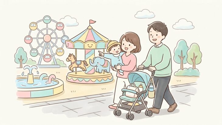 ナガシマスパーランド子連れ攻略 | 0〜3歳の遊び方