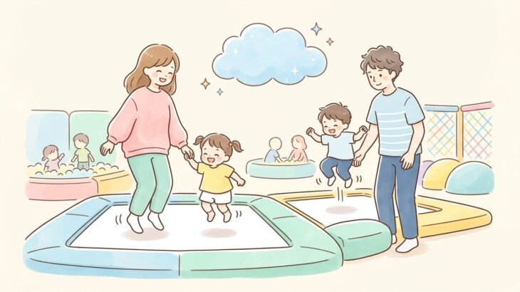 子連れトランポリンパーク完全ガイド | 何歳から？楽しみ方