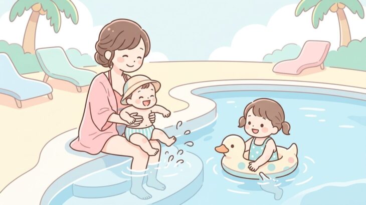 子連れホテルプール完全ガイド | 0〜3歳が安心な宿選び