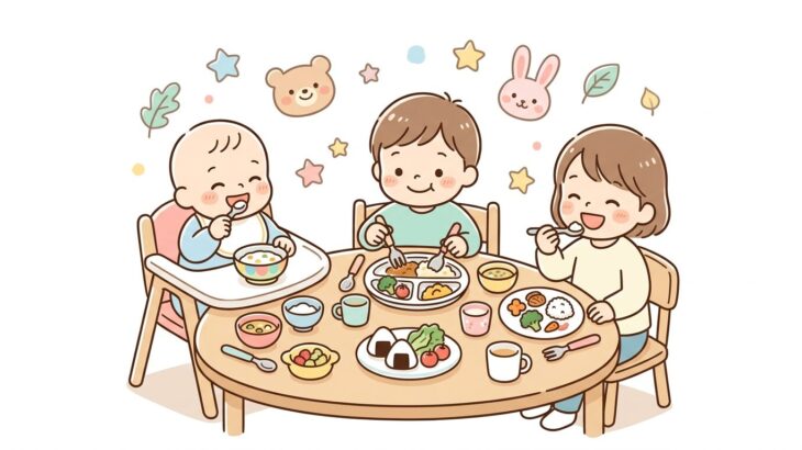 0〜3歳の食事量一覧 | 年齢別1日の目安表
