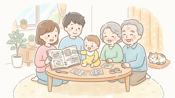 祖父母へのアルバム作り完全ガイド | 写真選びと贈り方