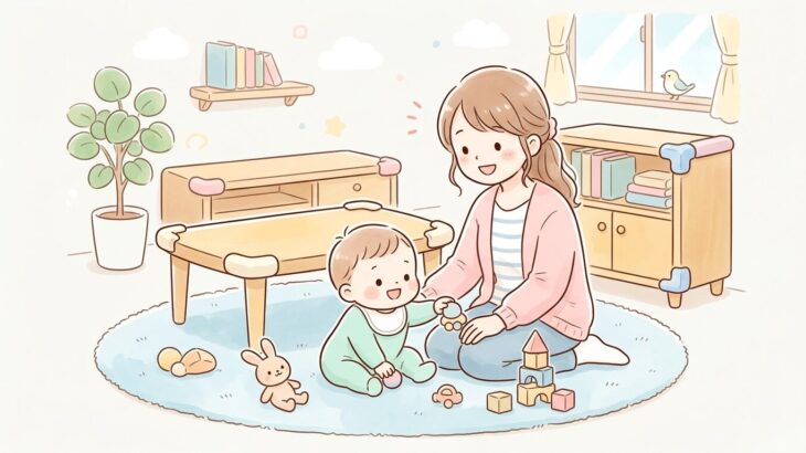 家具の角対策ガイド | 赤ちゃんを守る配置とグッズ選び