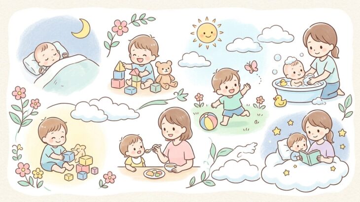 子どもと過ごす夏休み | 0〜3歳の1日の組み立て方