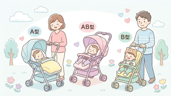ベビーカーA型・B型・AB型の違いと選び方完全ガイド