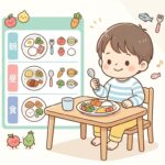 2歳の食事量早見表 | 1日の目安量まるわかりガイド