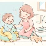 おまるとトイレ併用ガイド | 2歳の使い分けとステップ