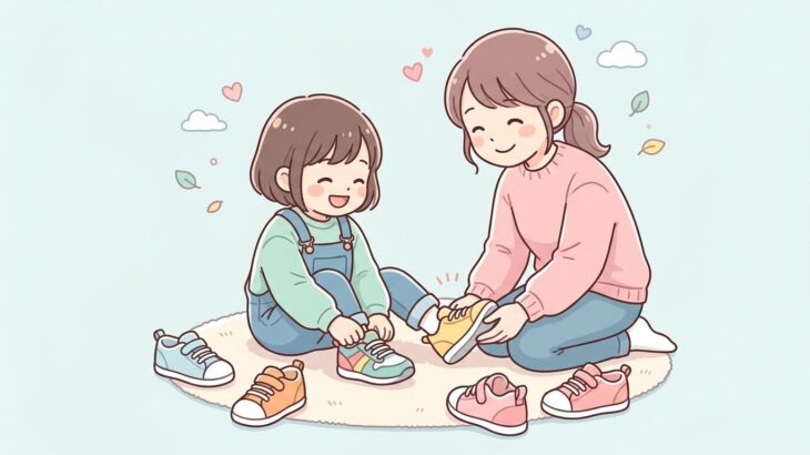 3歳児の靴の選び方 | 正しいサイズと履かせ方