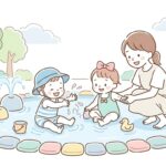 子連れじゃぶじゃぶ池ガイド | 0〜3歳の安全な水遊び