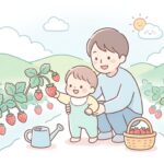 子連れいちご狩りガイド | 0～3歳の時期と農園選び