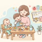 子育て食費はいくら？0〜3歳の月齢別目安と節約術