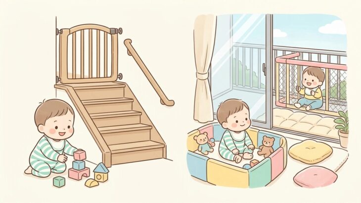 階段・ベランダ転落防止 | 0〜3歳の安全対策ガイド