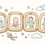定点写真で残す0〜3歳の成長記録アイデア集