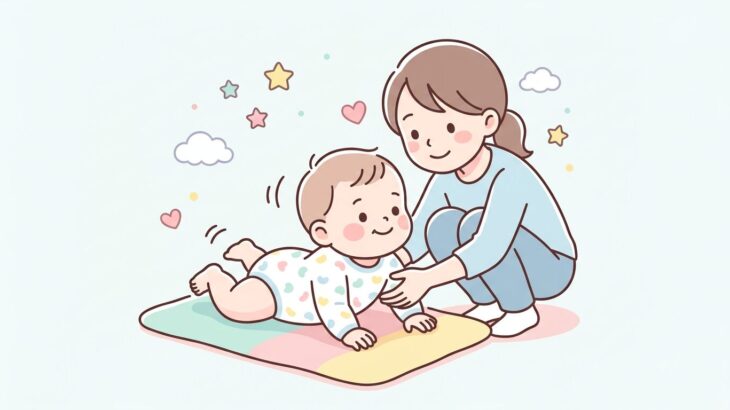0歳の寝返り練習ガイド | 安全なサポート法