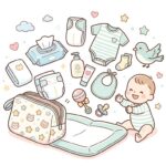 おむつポーチの中身完全ガイド | 外出必需品リスト