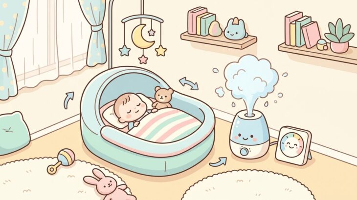 赤ちゃんの部屋の湿度管理 | 季節別の整え方ガイド