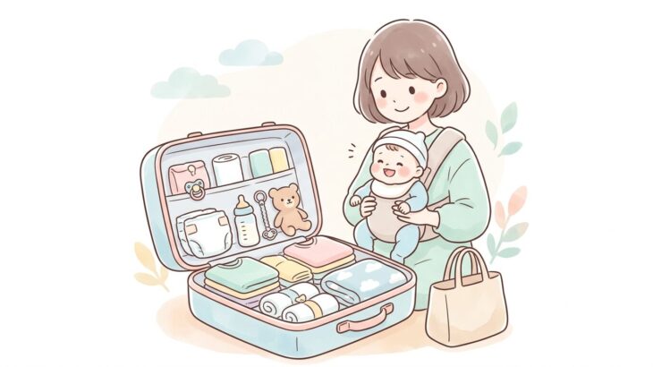 赤ちゃんの帰省 持ち物ガイド | 移動と滞在の準備