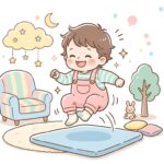 1歳のジャンプはいつから？時期と促す遊び方