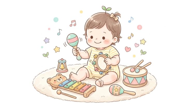 1歳向け楽器おもちゃ選び方ガイド | 知育効果も解説