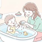 1歳の水慣れ完全ガイド | お風呂で顔に水を楽しく練習