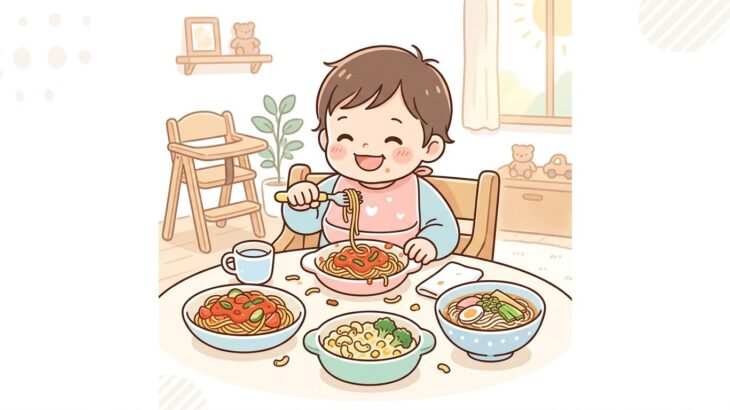 1歳の麺類レシピ大全 | うどん以外の主食バリエ