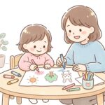 2歳の描画発達 | クレヨンから色鉛筆への移行時期