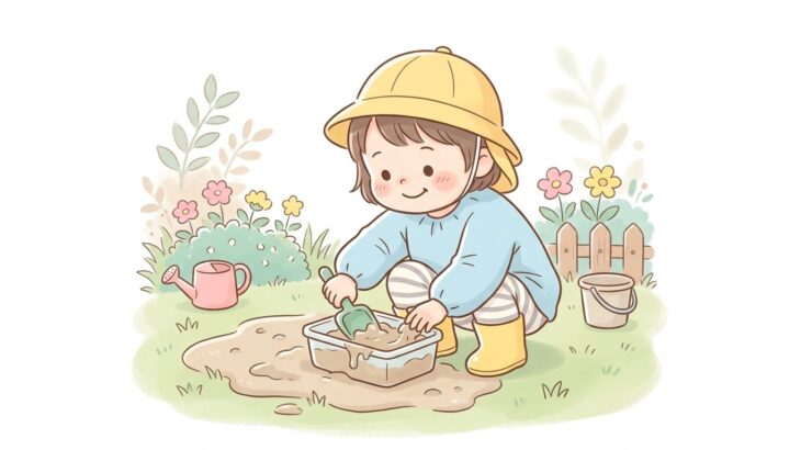 2歳の泥遊びガイド | 後片付けと洗濯のコツ
