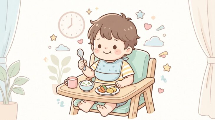 2歳児の食事タイムテーブル完全ガイド【時間割つき】