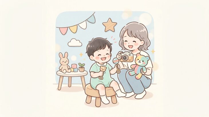 2歳児の写真スタジオ撮影 | 機嫌よく撮るコツ