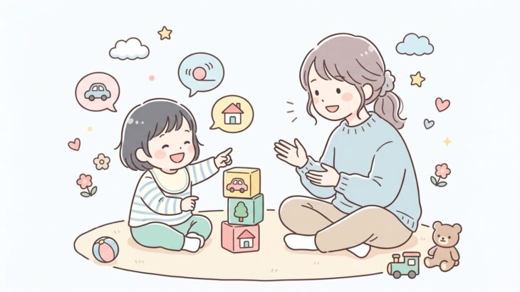 2歳の三語文へのステップ | 会話が伸びる関わり方