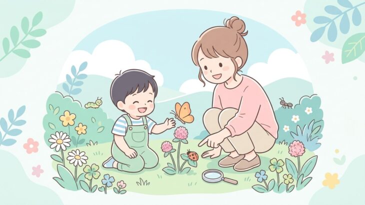 2歳が虫に夢中に！興味を伸ばす安全な触れ合い方