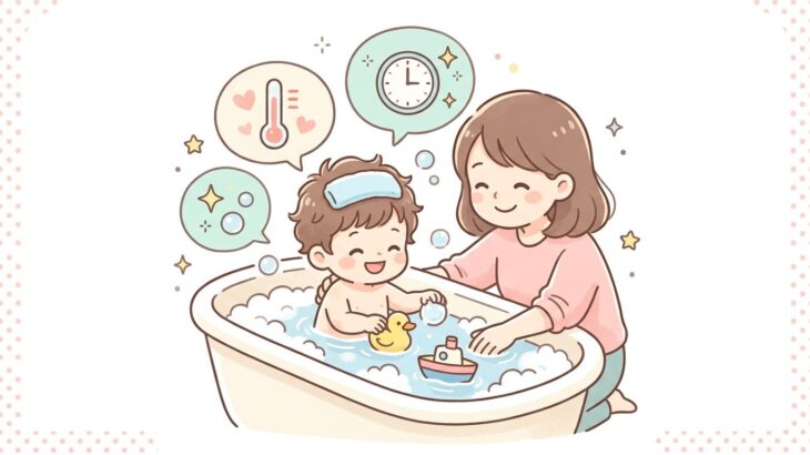 2歳のお風呂は何度が正解？温度と時間の目安 | 育児ガイド