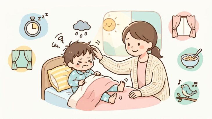 2歳の寝起きが悪い原因と対策 | 機嫌よく起きる朝の工夫