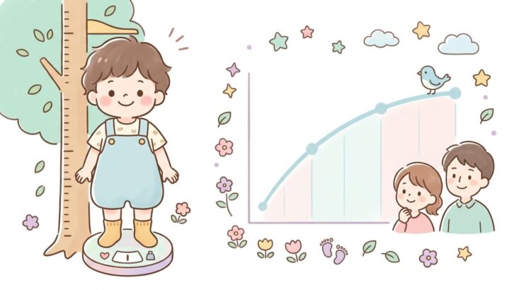 3歳の身長体重の平均は？成長曲線の見方ガイド