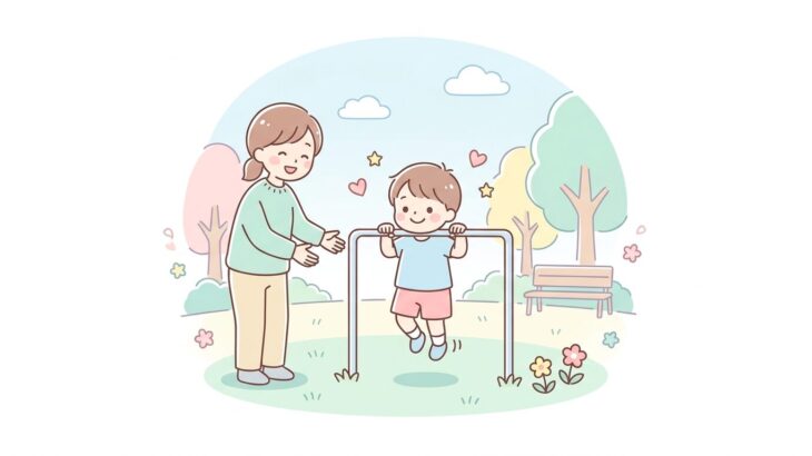 3歳の鉄棒デビュー完全ガイド | ぶら下がり練習ステップ