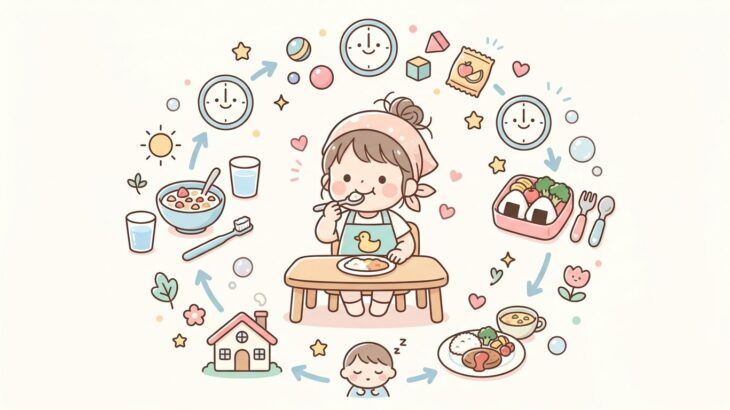 3歳の食事タイムテーブル | 1日の時間割完全ガイド