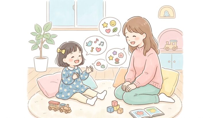 3歳の会話キャッチボールを育てる練習法