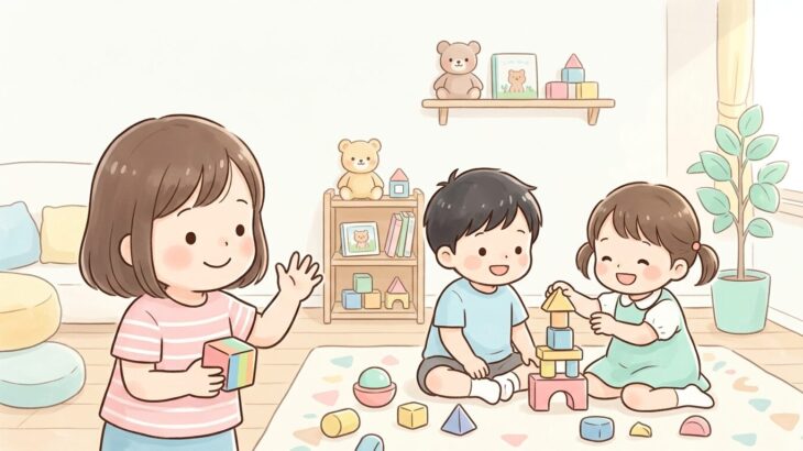 3歳児が遊びに入るコツ | お友達を誘う練習法