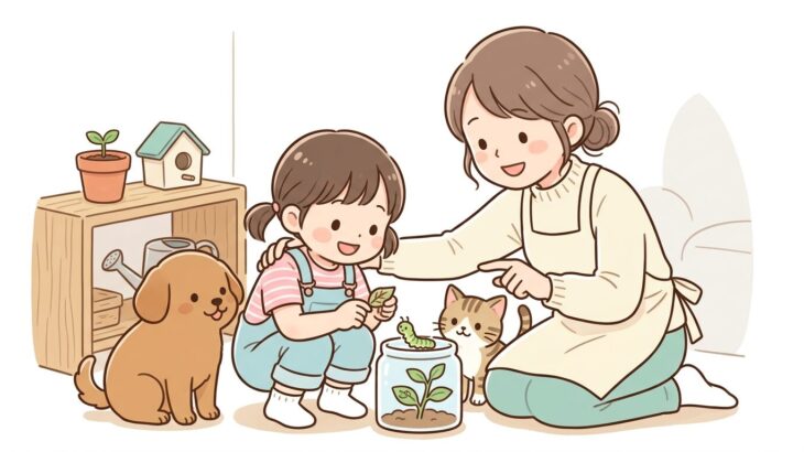 3歳の生き物飼育ガイド | 観察と世話のはじめ方