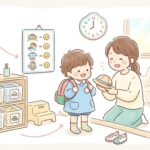 3歳児の登園前準備を時短する仕組みづくり術