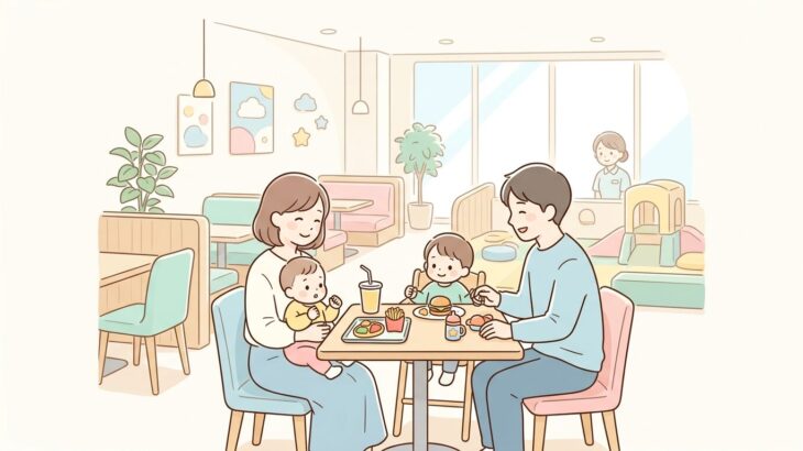マクドナルド子連れ完全ガイド | 席選びと過ごし方のコツ