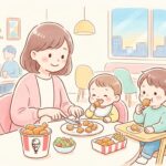 ケンタッキー子連れ活用ガイド | 取り分けと席選びのコツ
