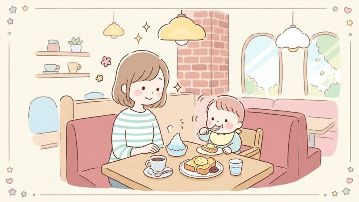 コメダ珈琲は子連れの味方！モーニングと席選び術