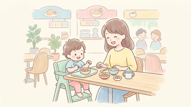 フードコート攻略 | 子連れの席取りと回し方ガイド
