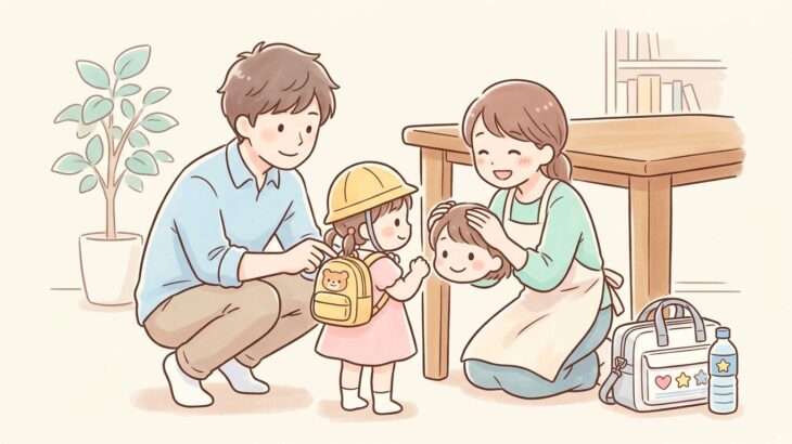 0〜3歳と防災訓練 | 親子でできる練習メニュー