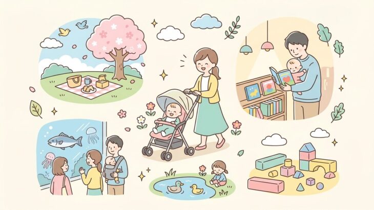 0歳のお出かけ先 | 月齢別おすすめスポットガイド