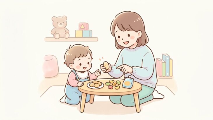 1歳のお菓子選び方 | 市販品の見方と量の目安